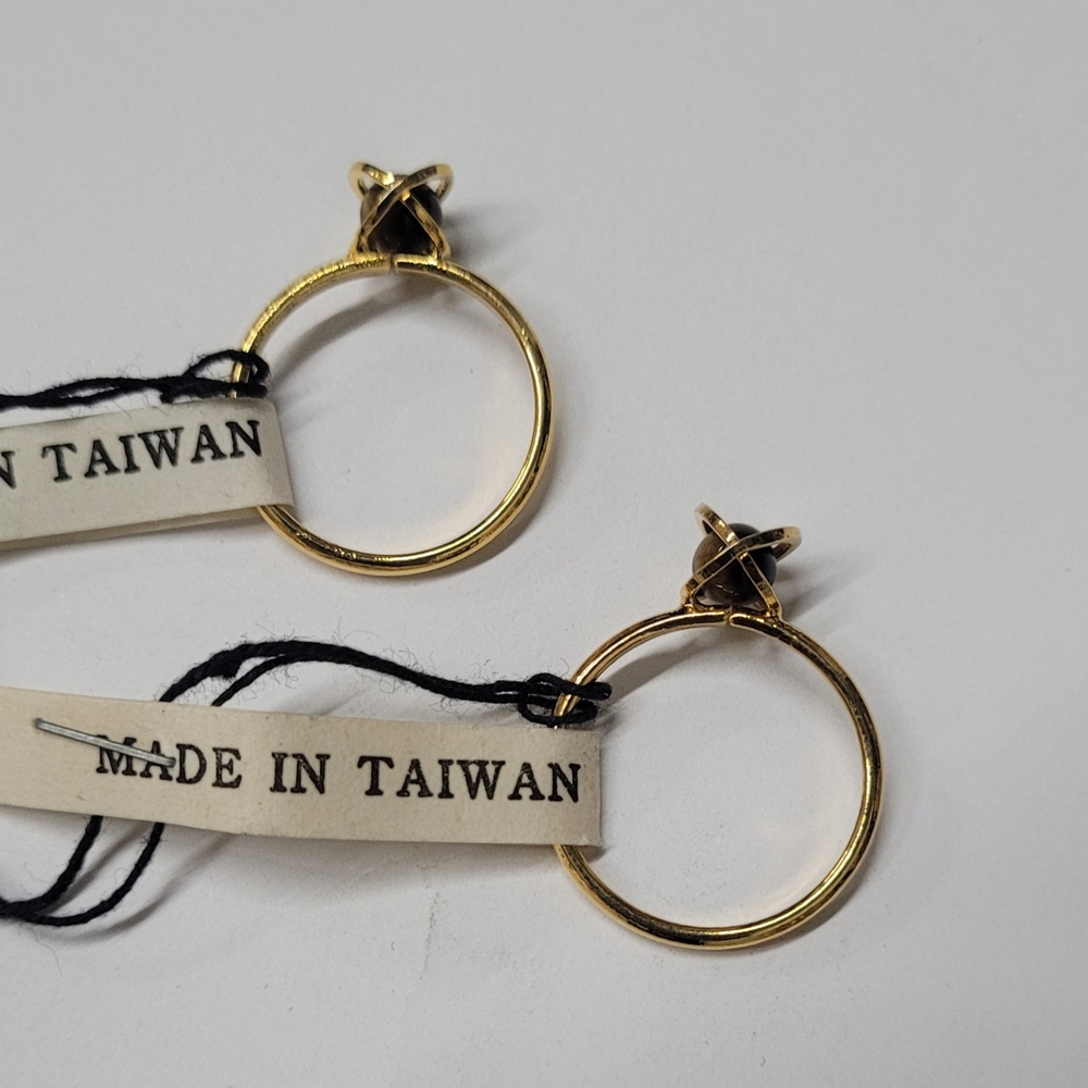Gold Star Earrings